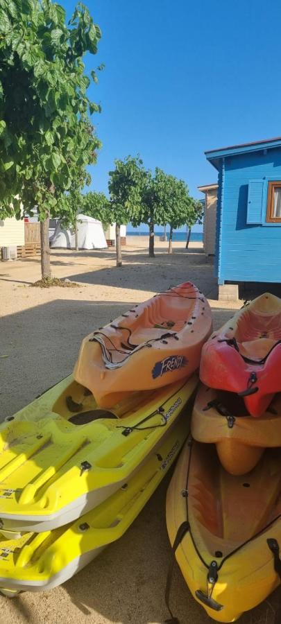 Camping El Pinar Platja Santa Susanna Exterior foto