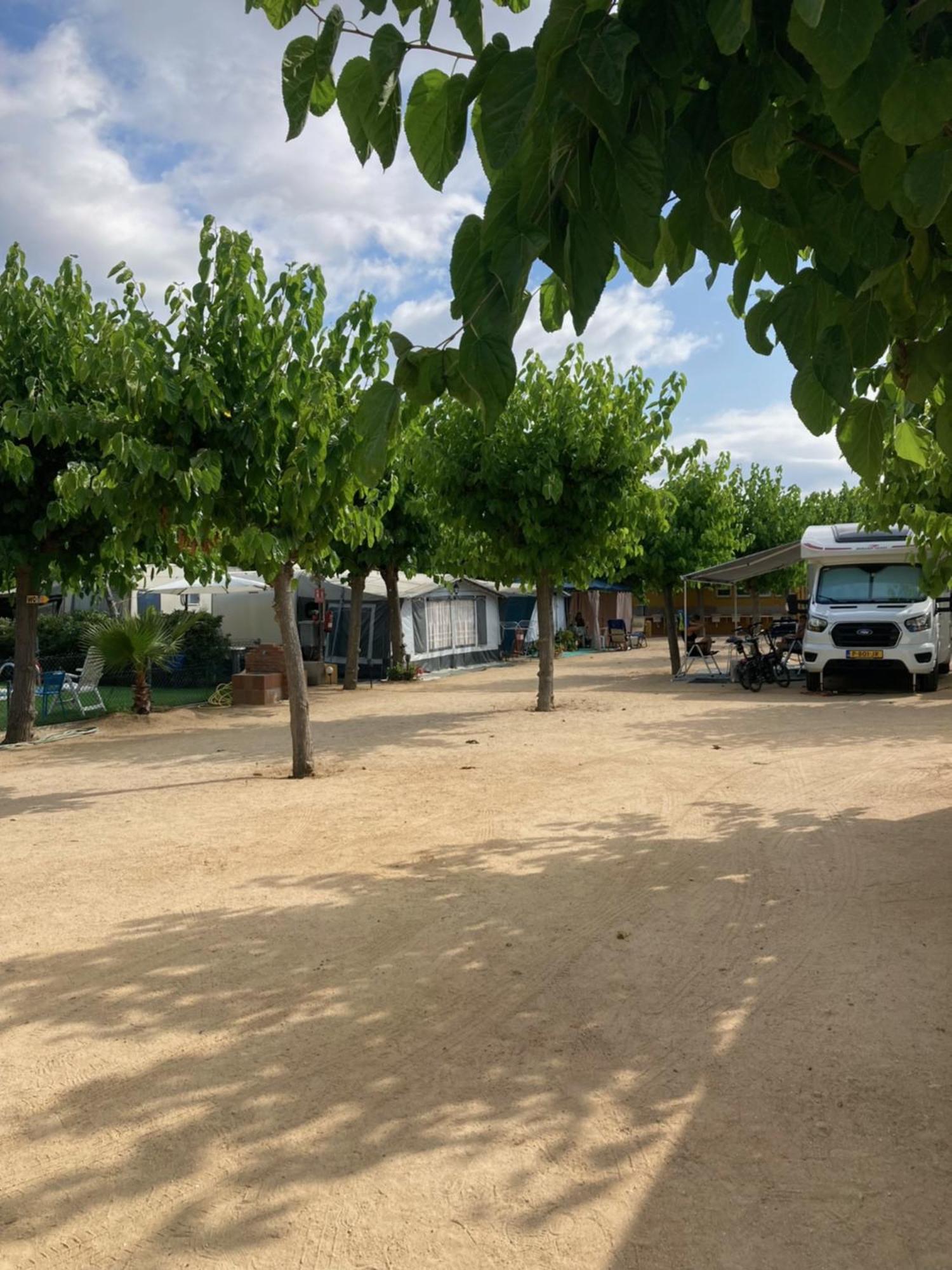 Camping El Pinar Platja Santa Susanna Exterior foto